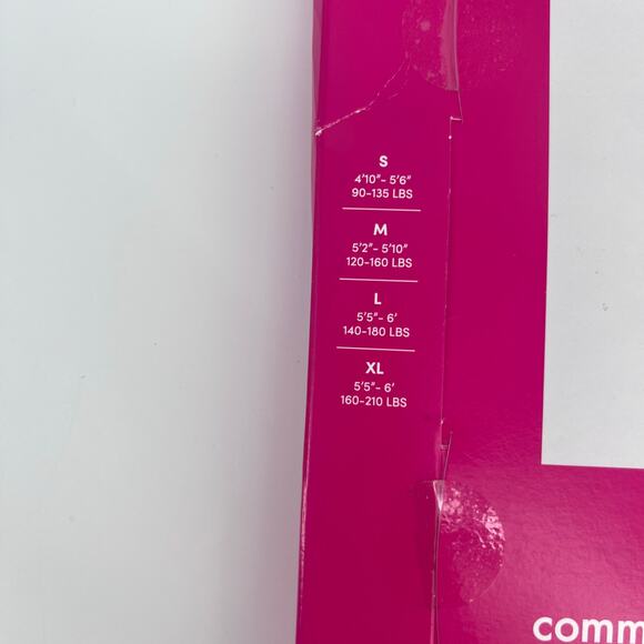 Commando The Essential Sheer Control Tights Sz Large - Picture 4 of 4